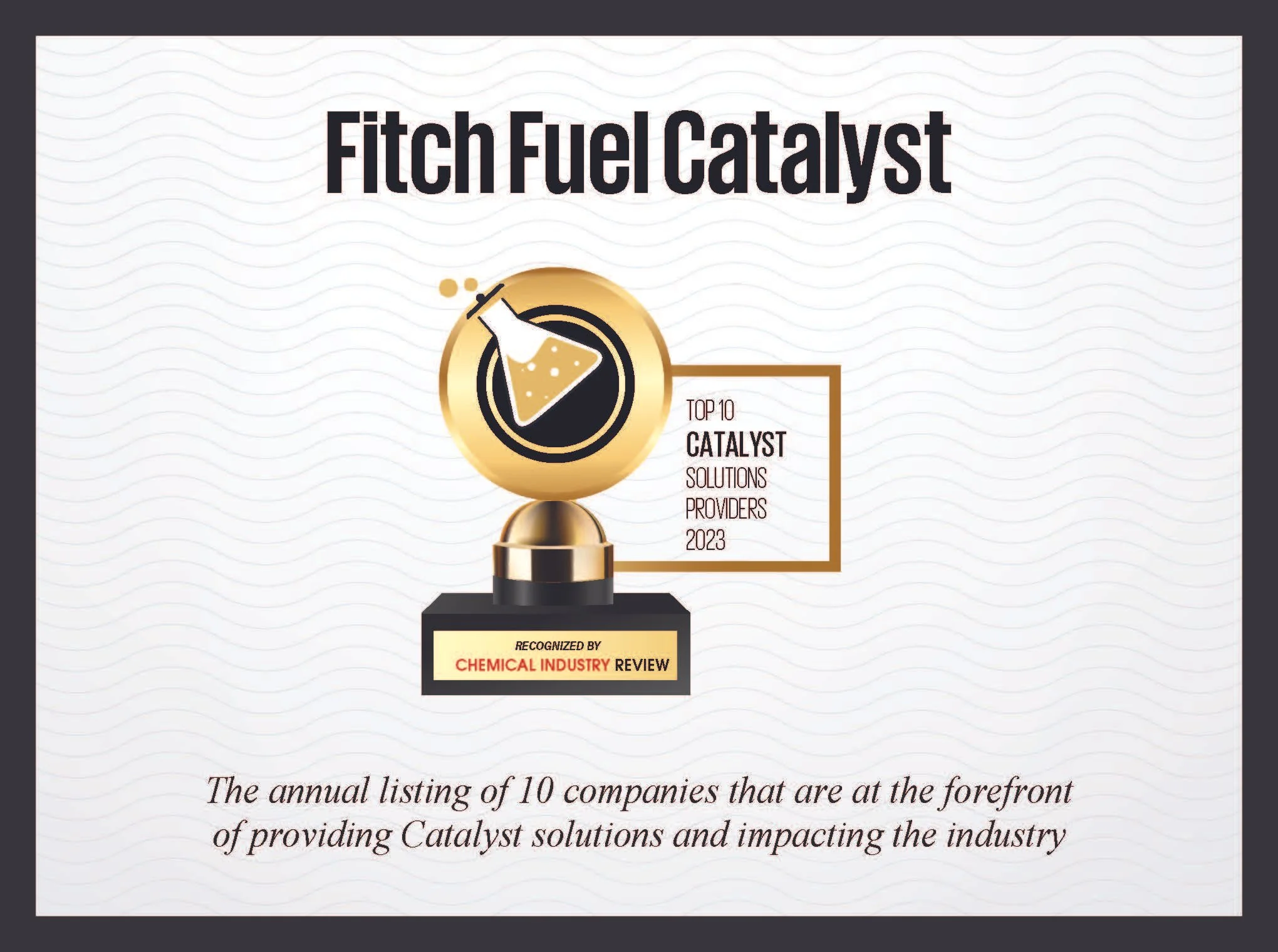 News — Fitch Fuel Catalyst
